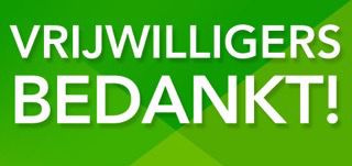 de jaarlijkse vrijwilligersavond 