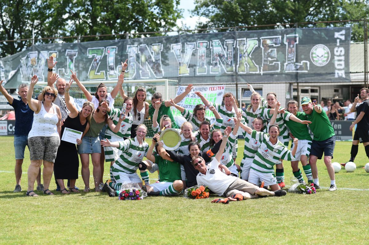 EVVC Vrouwen 1 Kampioen!