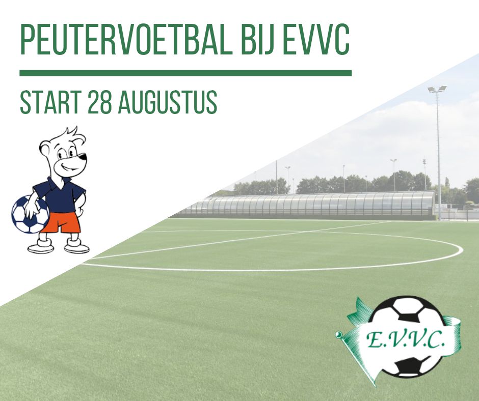 Start peutervoetbal 28 augustus 2019