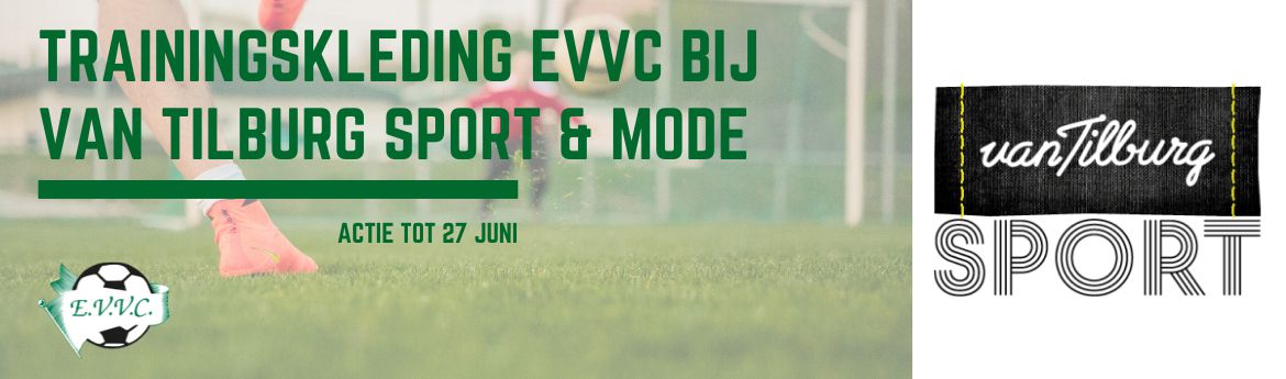 Trainingskleding EVVC bij Van Tilburg Sport & Mode 
