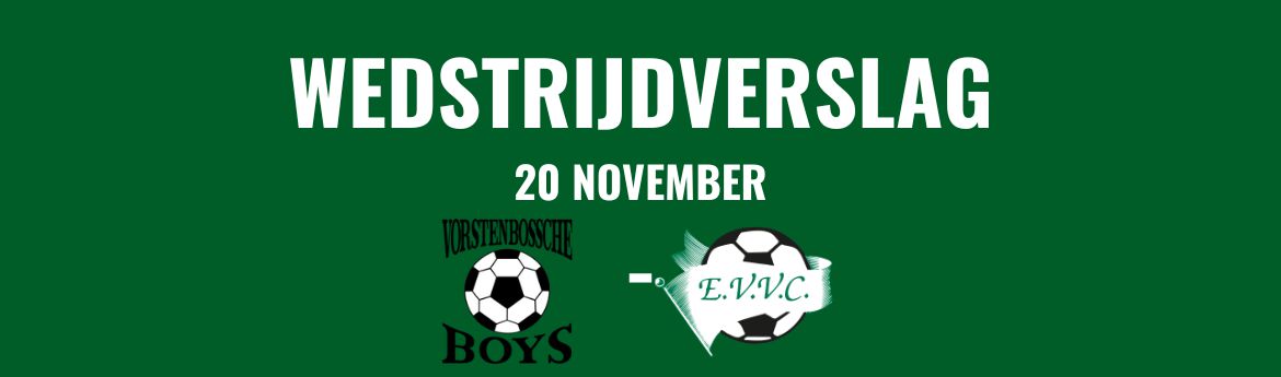 Wedstrijdverslag - 20 november