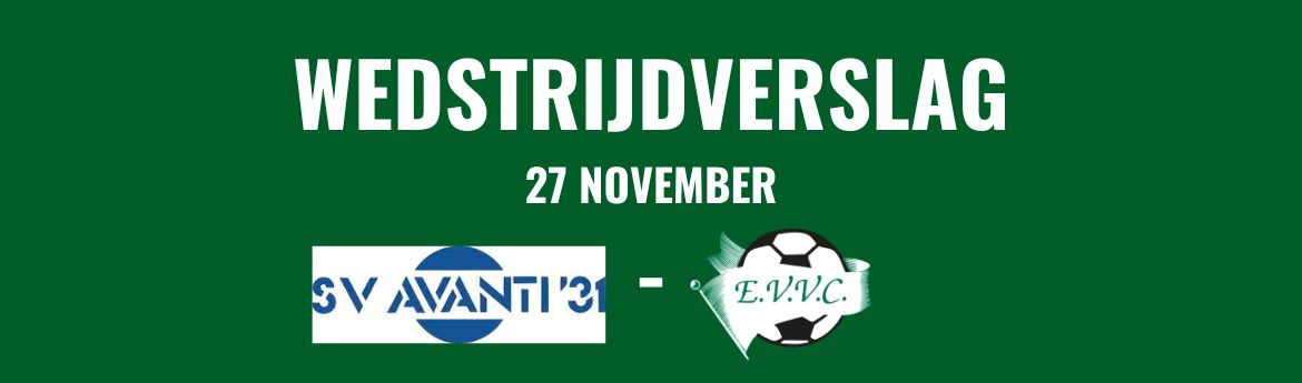 Wedstrijdverslag - 27 november