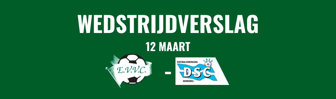 Wedstrijdverslag - 12 maart