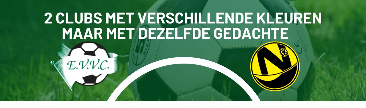 2 Clubs met verschillende kleuren maar met dezelfde gedachte