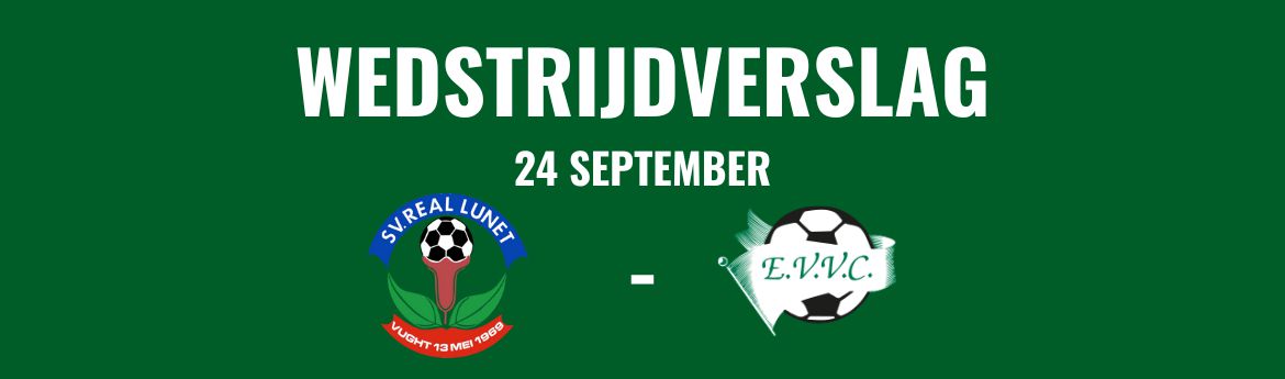 Wedstrijdverslag - 24 september 