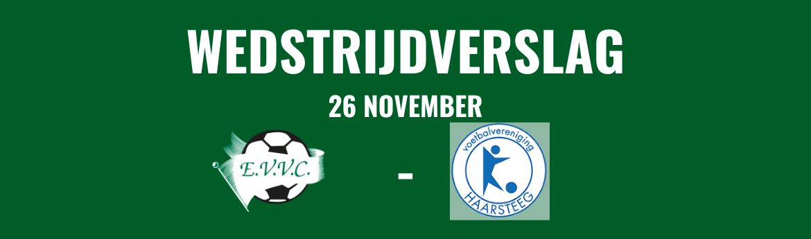 Wedstrijdverslag - 26 november 