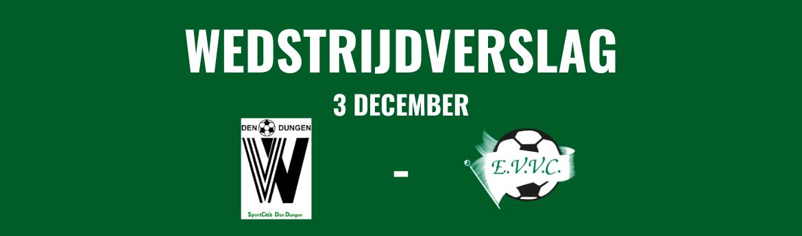 Wedstrijdverslag - 3 december