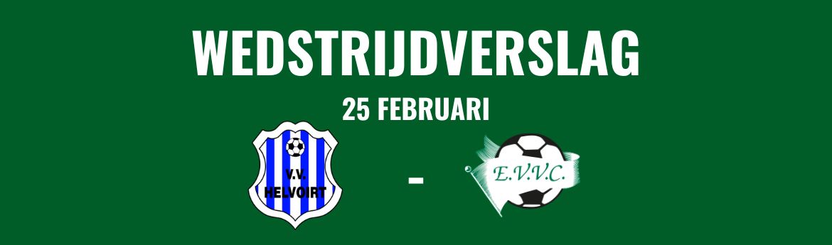 Wedstrijdverslag - 25 februari