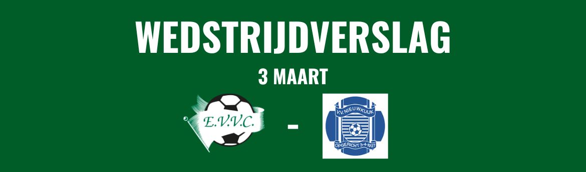 Wedstrijdverslag - 3 maart