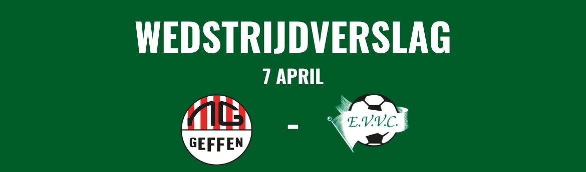 Wedstrijdverslag - 7 april 