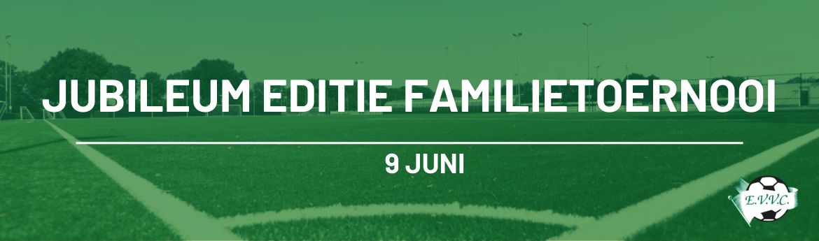 Jubileum editie familietoernooi