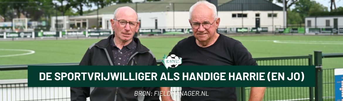 De sportvrijwilliger als Handige Harrie en Jo