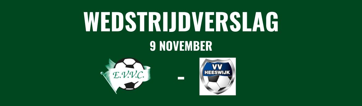 Wedstrijdverslag - 9 november