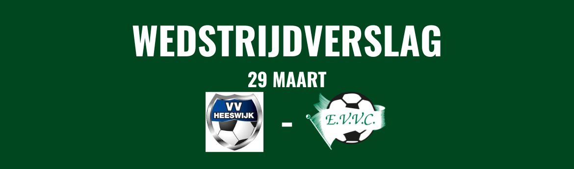 Wedstrijdverslag - 29 maart