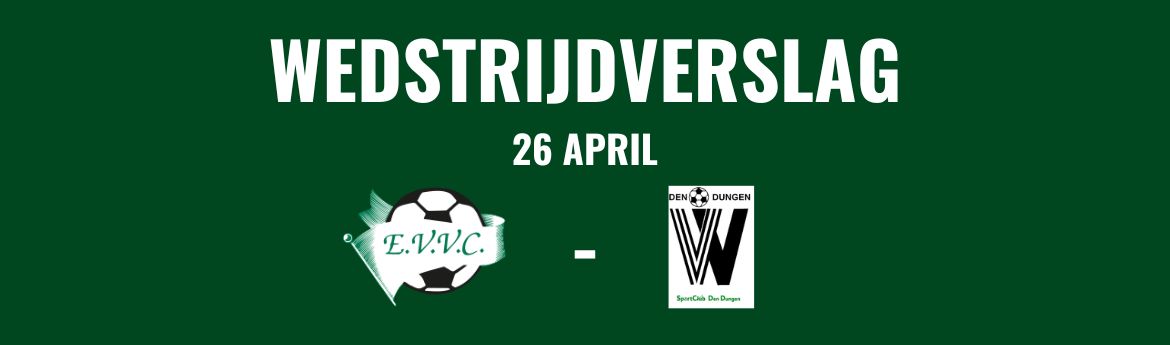 Wedstrijdverslag - 26 april