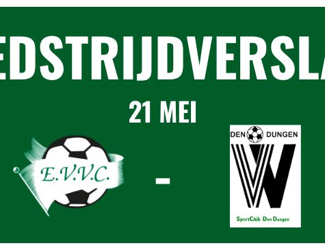 Wedstrijdverslag - 21 mei