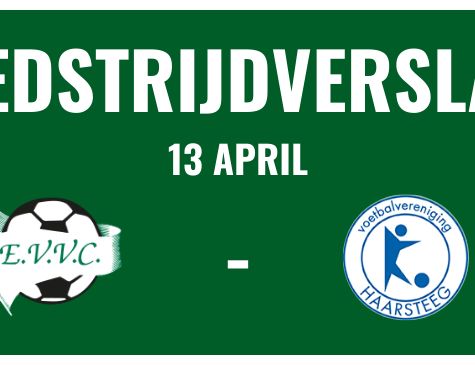 Wedstrijdverslag - 13 april