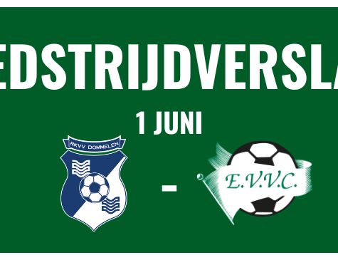 Wedstrijdverslag - 1 juni