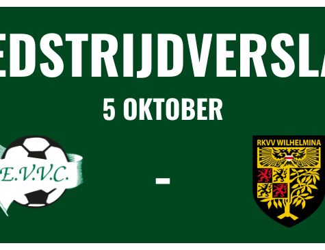 Wedstrijdverslag - 5 oktober