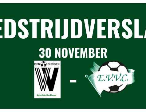 Wedstrijdverslag - 30 november