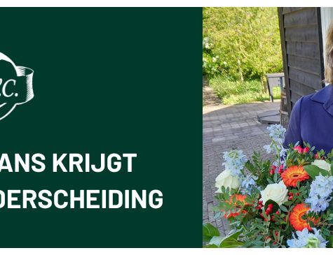 Rina Glaudemans krijgt Koninklijke Onderscheiding