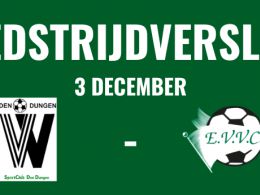Wedstrijdverslag - 3 december