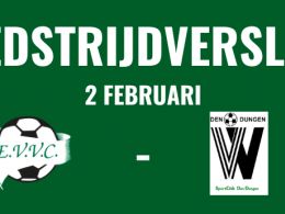 Wedstrijdverslag - 2 februari
