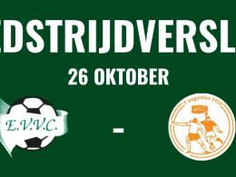 Wedstrijdverslag - 26 oktober