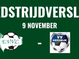 Wedstrijdverslag - 9 november