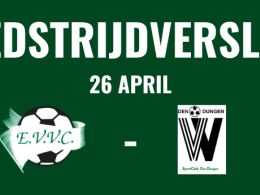 Wedstrijdverslag - 26 april